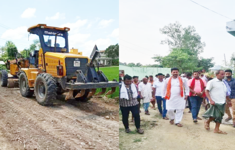 ईशनाथका मेयर संताेष मेहताले विकास निर्माणकाे कामलाई दिए तिव्रता