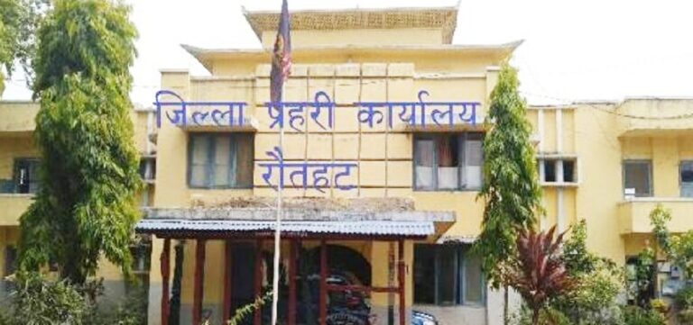 रौतहट प्रहरी प्रमुख सम्हाल्दै एसपि विनोद घिमिरे