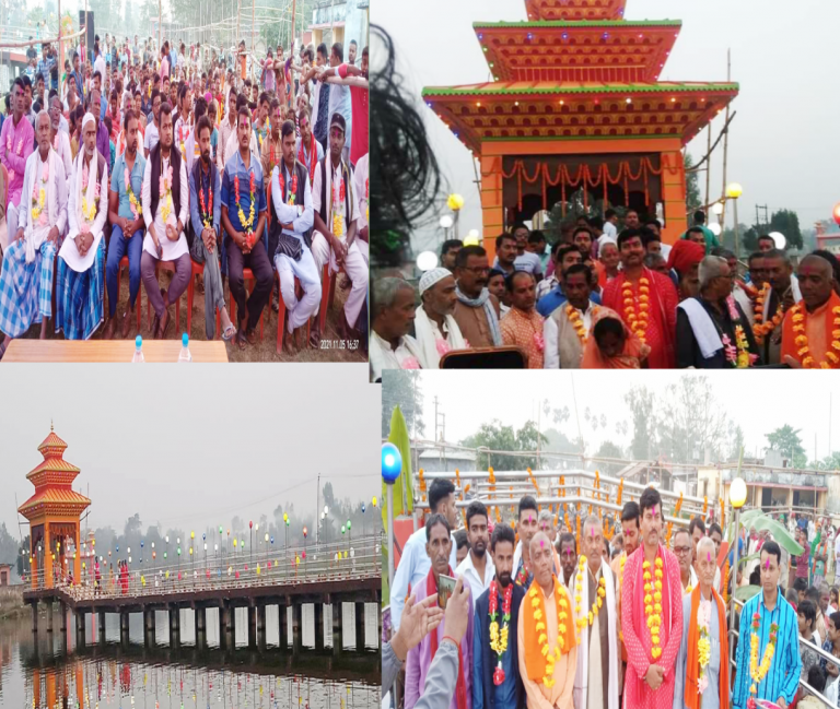 रौतहटको इशनाथमा मेयर मेहताले गरे सुर्य मन्दिरको उद्घाटन