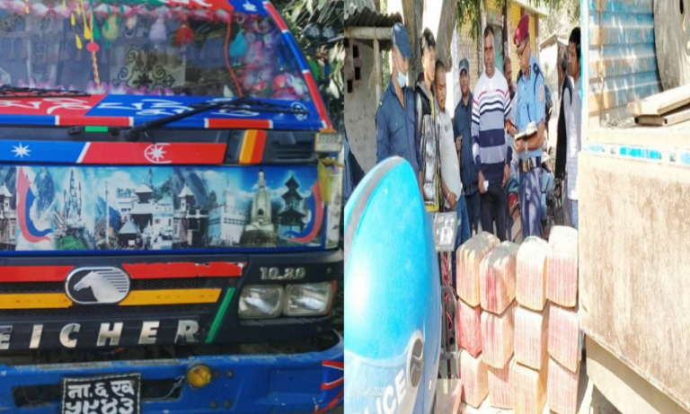 रौतहटको गौरबाट ठूलो परिमाणमा लागुऔषध गाँजा सहित दुई जना पक्राउ