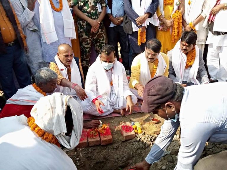 मुख्यमंत्री राउतद्वारा एकै दिन ४ ठाउँमा शिलान्यास कार्यक्रम सम्पन्न