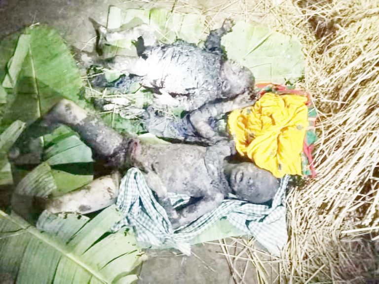सर्लाहीमा आगलागी बाट दुई बालिका सहित घर जलेर नस्ट