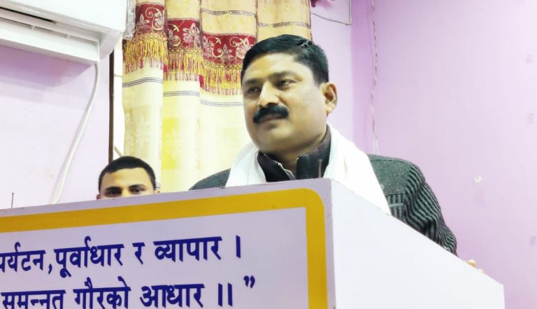 नगर प्रमुख अजय कुमार गुप्ताले लामो समयको संघर्ष पश्चात मधेशी जनताको सपना भयो