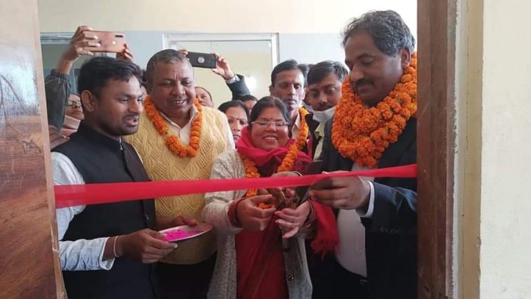 पुर्व मन्त्री प्रभु साहद्वारा प्रेस चौतारी रौतहट शाखाको कार्यालय गरियो उदघाटन