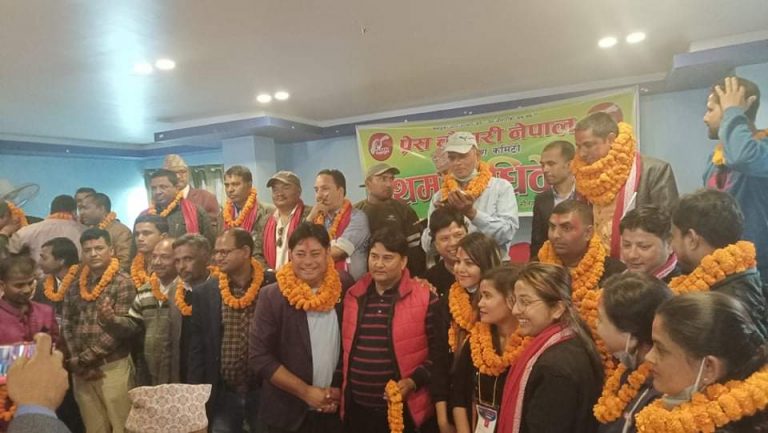 प्रेस चौतारी मधेस प्रदेश अध्यक्षमा फणि महत चयन