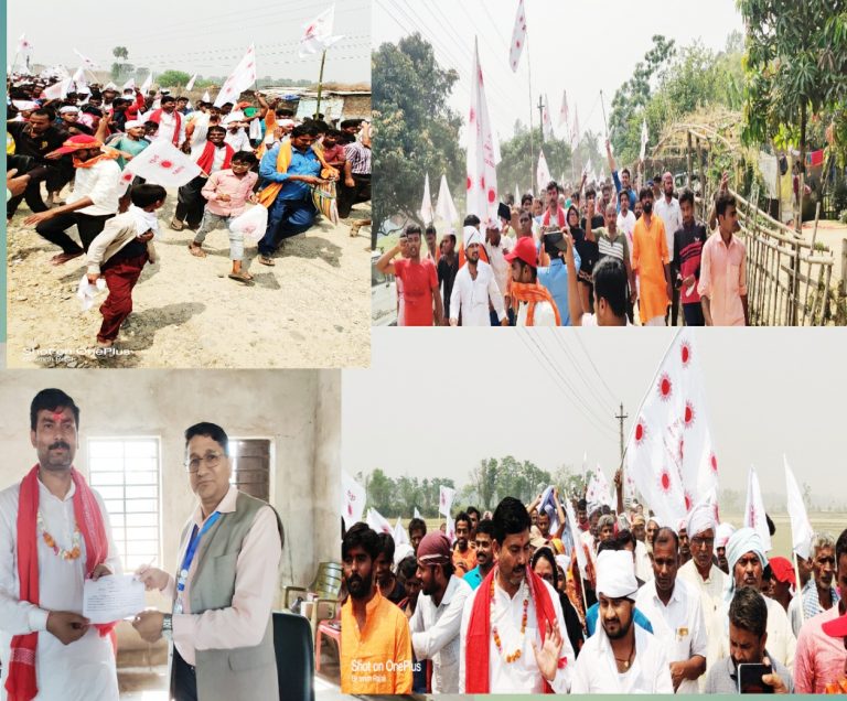 ईशनाथ नगरपालिकामा नेपाल कम्यूनिष्ट पार्टी एमालेले शक्ति प्रर्दशन सहित याली निकालेर आफ्नो प्यानलसहित मनोनयन दर्ता