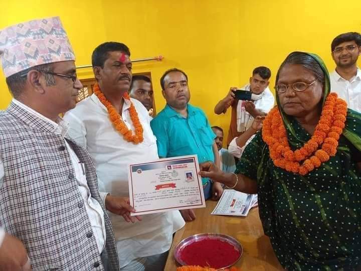 रौतहटको गढीमाइ नगरपालिकामा कार्यपालिका सदस्यमा काँग्रेस र लोसपाको उम्मेदवार निर्वाचित