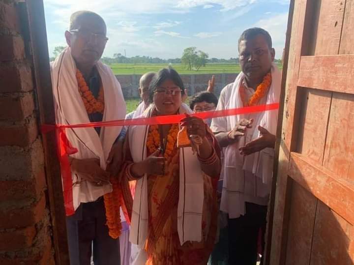 मौलापुरमा विद्यालय भवनको उद्घाटनसहित अध्यापनको शुभारम्भ