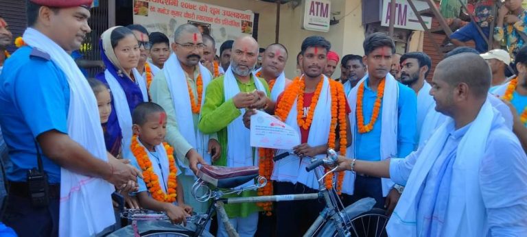 रौतहटको गरूडामा स्व.मनोज कुमार चौधरी म्याराथन दौड प्रतियोगिता सम्पन्न